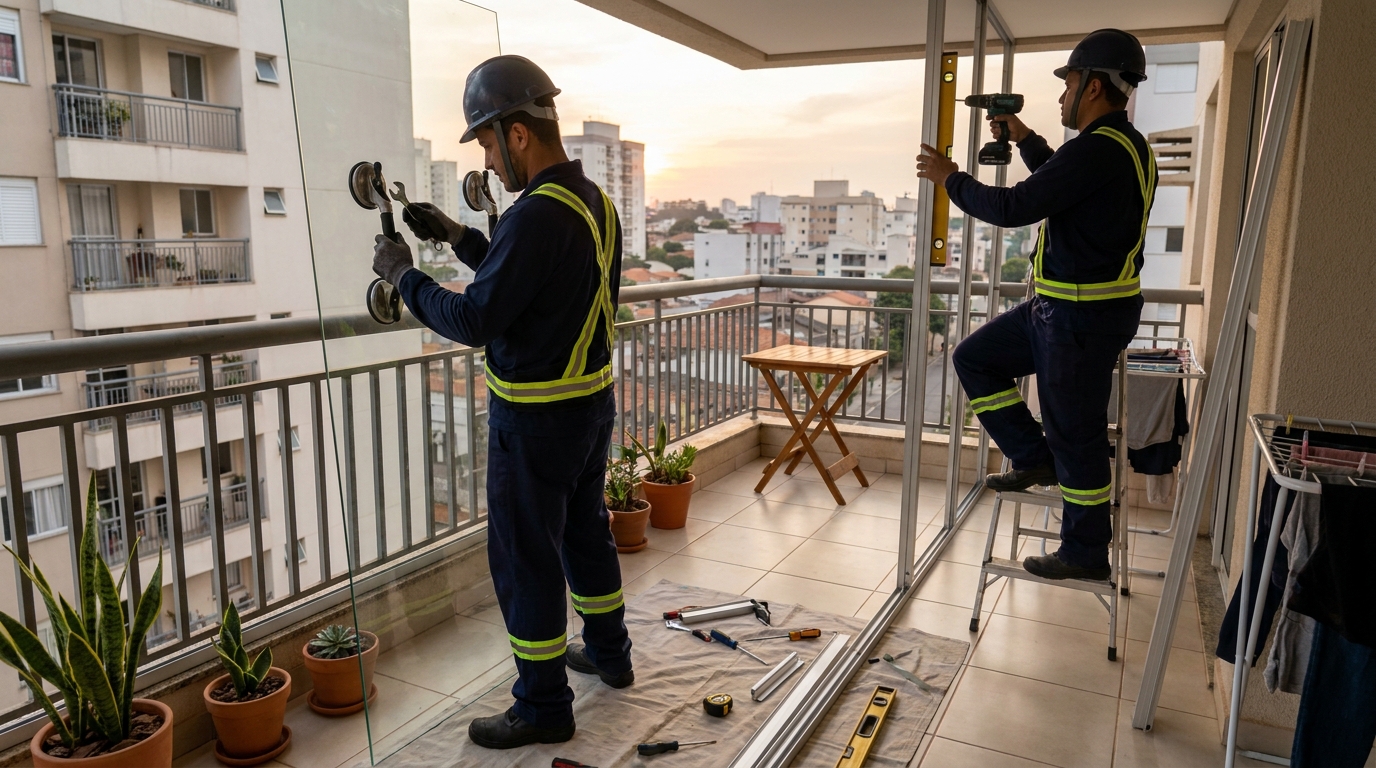 Divisórias em Vidro em Joinville‑SC