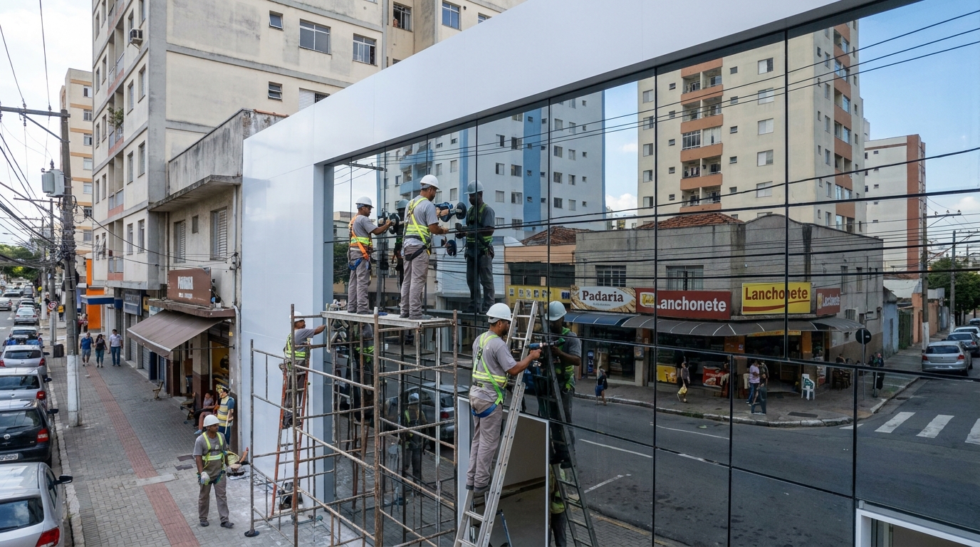 Fechamentos em Vidro em Joinville‑SC