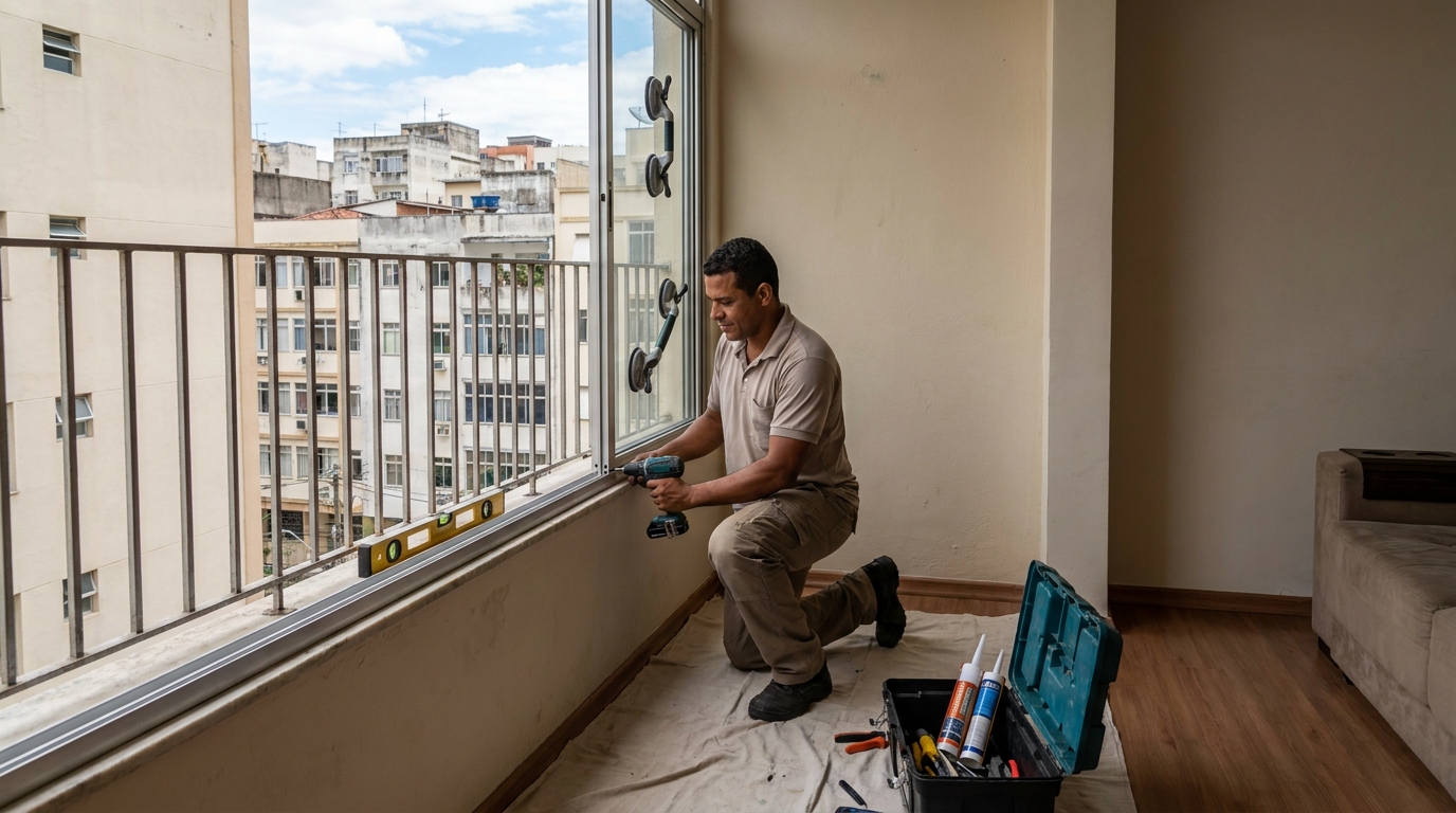 Janelas de Vidro em Joinville‑SC